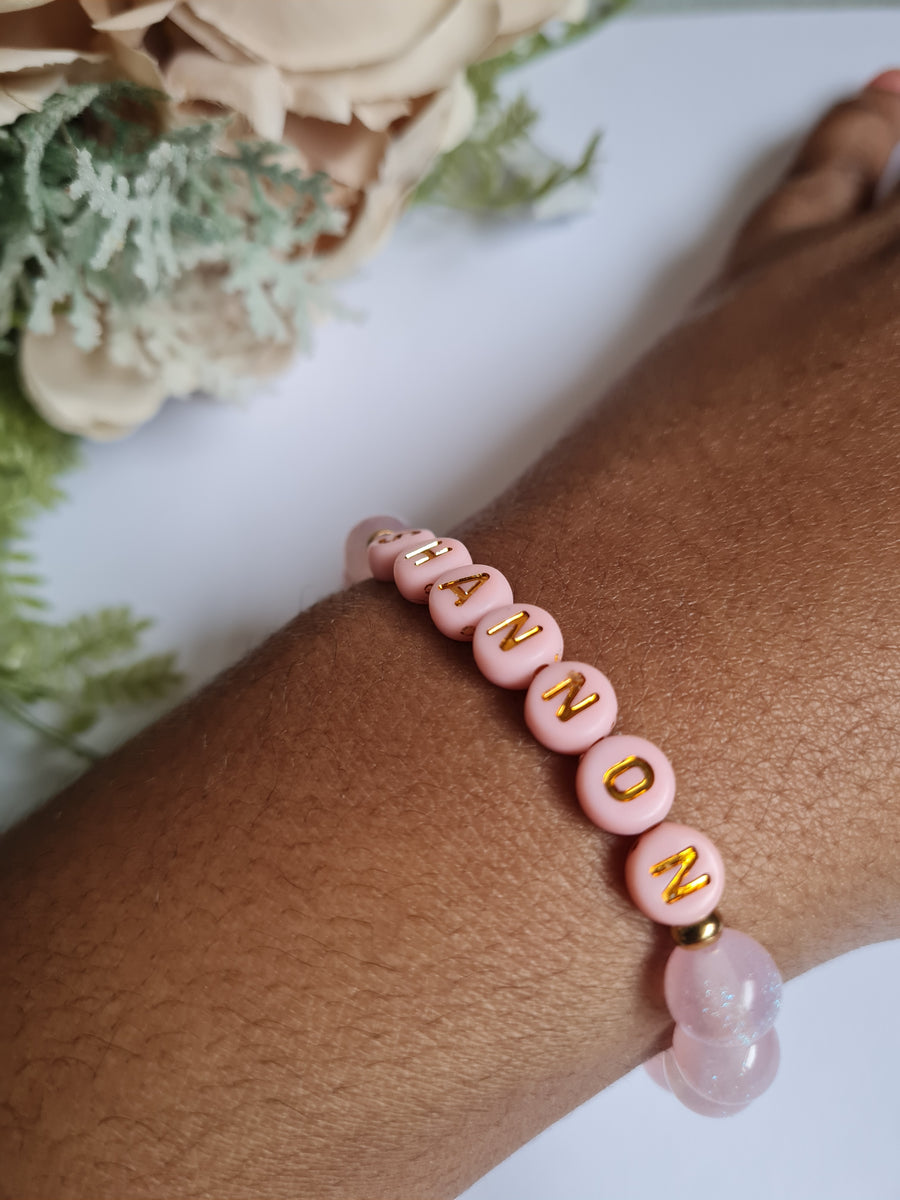 Personalised Children's Beaded Bracelet