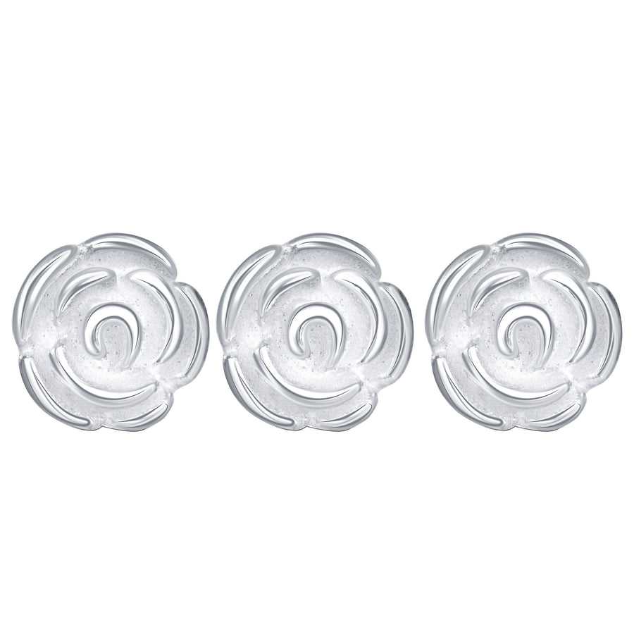 Adorable Gems Silver Francesca Studs